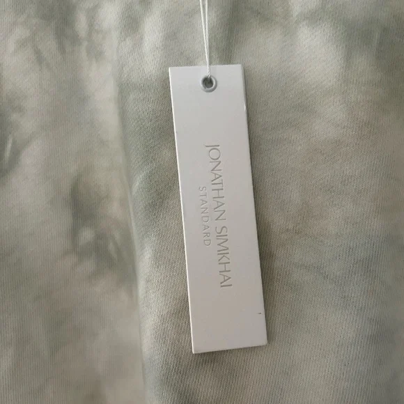 🌟 HP 🌟 NWT Jonathan Simkhai Eucalyptus Tie-Dye Sweatshirt - Picture 3 of 8